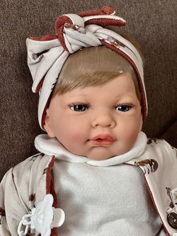 Кукла Marina and Pau 42cм Baby Sweet мягконабивная в пакете (M720K)