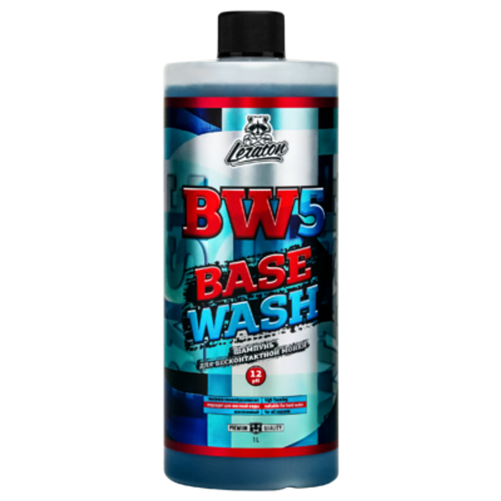 LERATON BW5 BASE WASH Шампунь для бесконтактной мойки 1л
