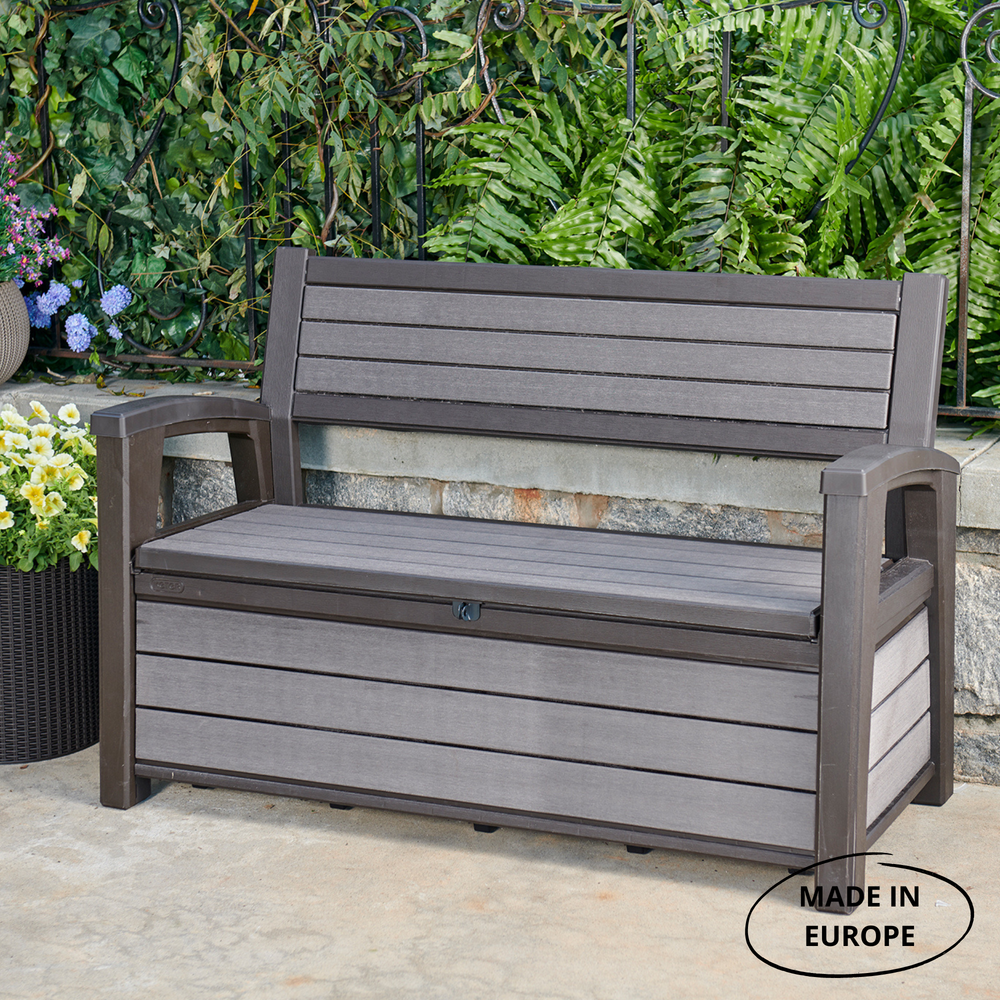 Скамья - сундук Хадсон (Hudson storage bench) 227 л. коричневый
