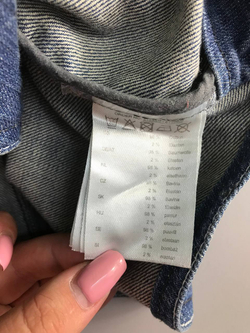 Жилетка Colours джинсовая, маркировка L, визуально на 48 размер