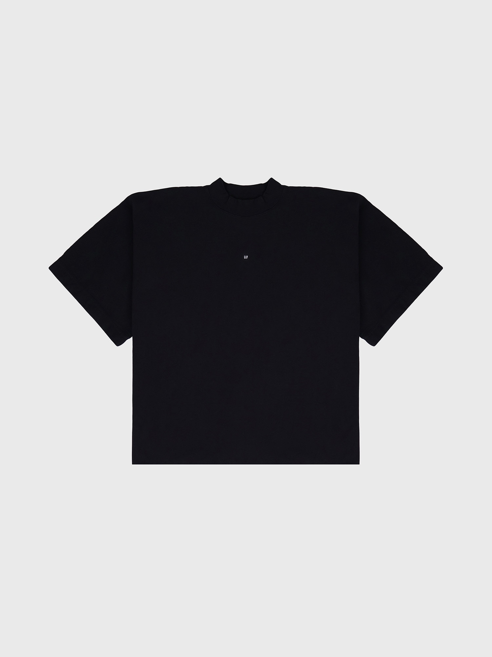 Футболка Yeezy Gap Engineered by Balenciaga Logo No Seam Black