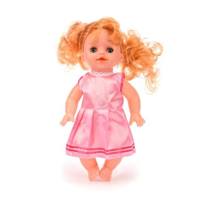 Кукла классич. озвученная с кроватью, пакет CS168-15