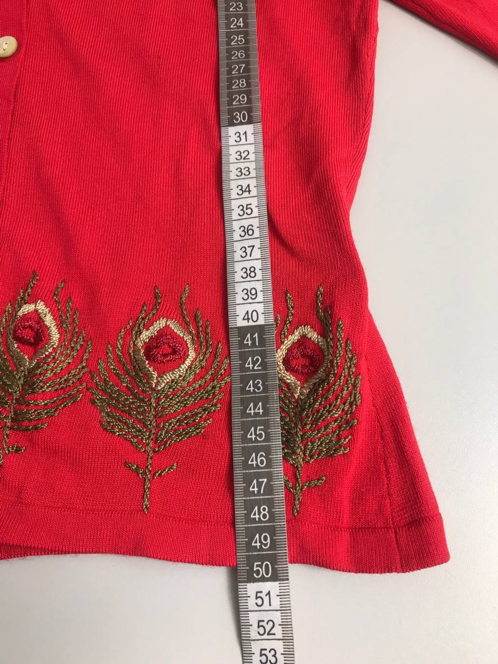 Джемпер Wool Street с вышивкой 44 размер