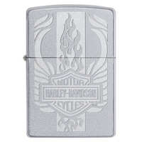 Зажигалка Zippo Harley-Davidson c покрытием Satin Chrome