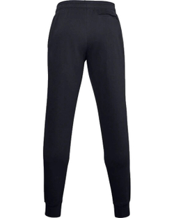 Мужские теннисные штаны Under Armour Rival Fleece Joggers - черный