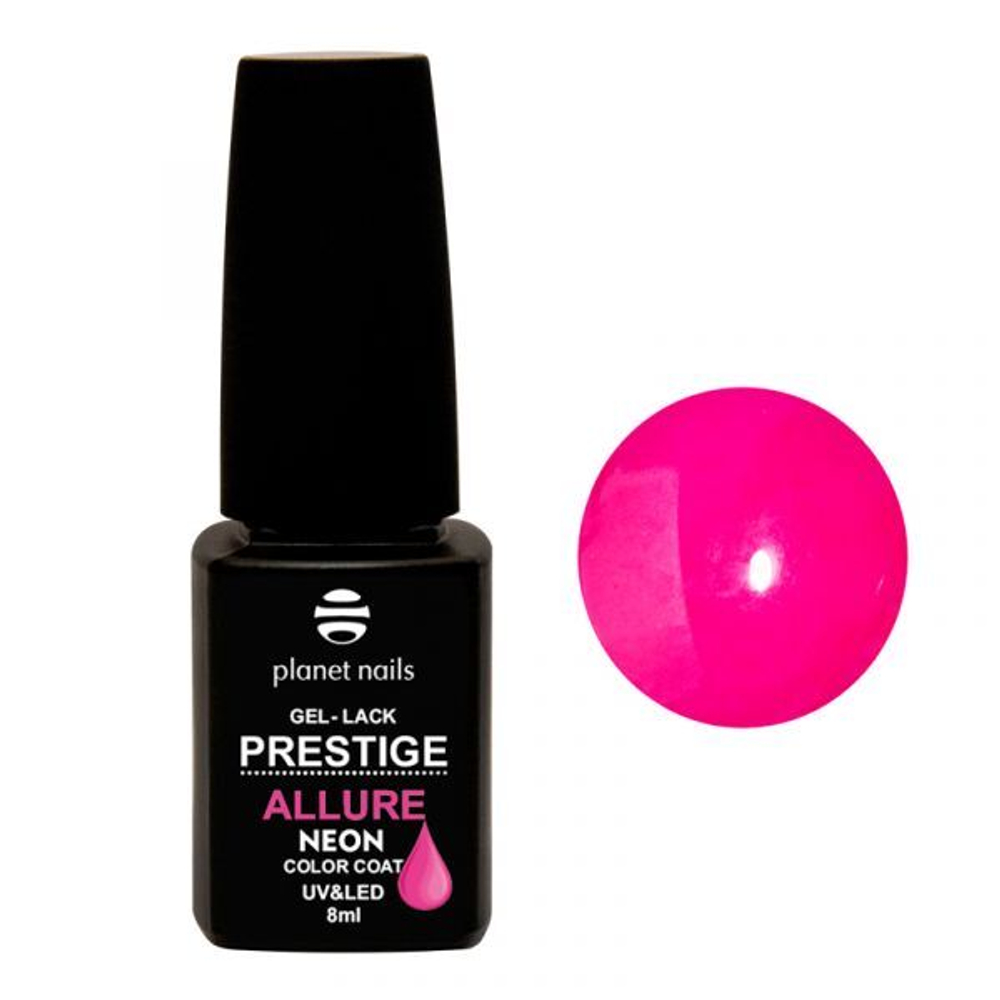 Planet Nails Гель-лак "PRESTIGE ALLURE" Neon Collection - 687, 8 мл