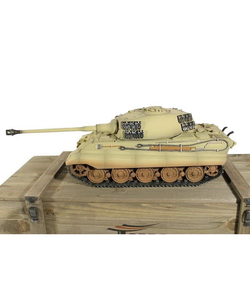 Радиоуправляемый танк Torro King Tiger 1/16 дым (для ИК боя) V3.0 2.4G RTR