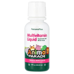 NaturesPlus, Animal Parade®, жидкий мультивитаминный комплекс, со вкусом тропических ягод, 236,56 мл (8 жидк. унций)