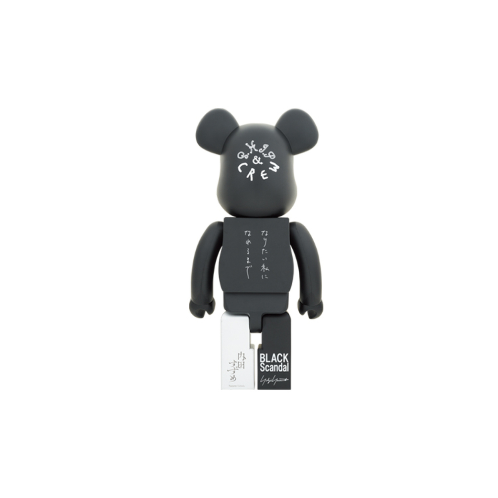 Дизайнерские игрушки BE@RBRICK 1000% BLACK Scandal x x S.H.I.P&crew 70cm, 2860048-640481979