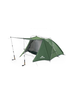 Палатка Naturehike Hillock 6, 2-местная, зеленая