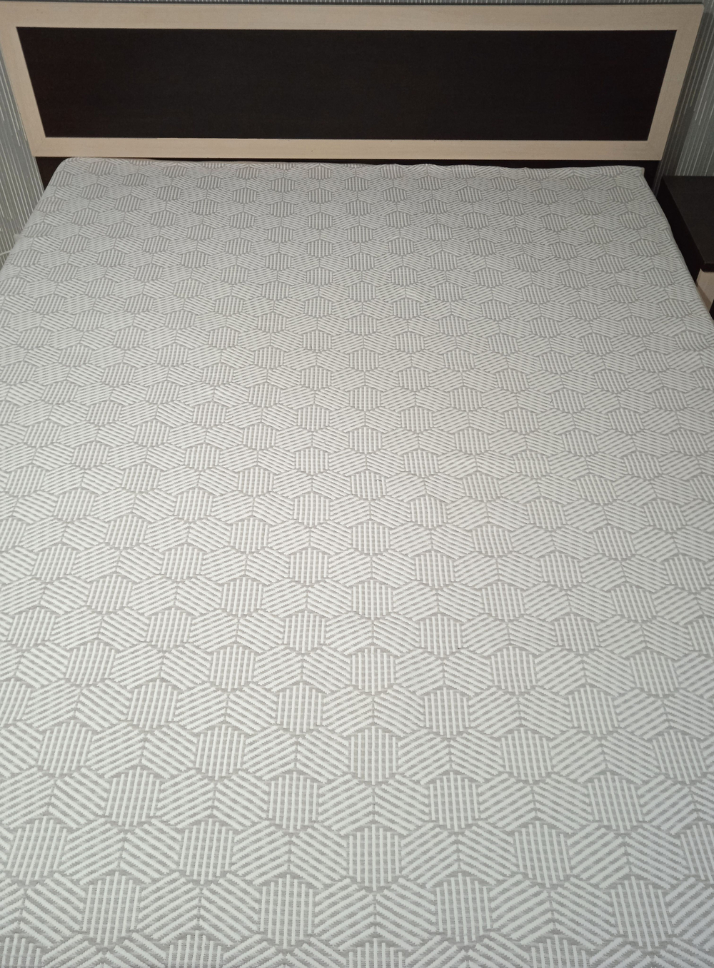 Покрывало жаккардовое двухстороннее Нежность 442-16 беж,белый 2.0 (180х200)