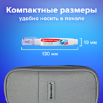 Ручка-корректор BRAUBERG 9 мл металлический наконечник (12 штук в упаковке)