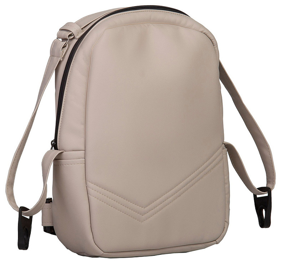 Детская коляска Indigo Mio Eco 3 в 1 с автокреслом Avionaut Cosmo 02 св.бежевая кожа