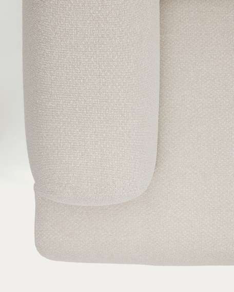 Диван Aurum 3-местный цвета экрю с откидным подголовником 234  см