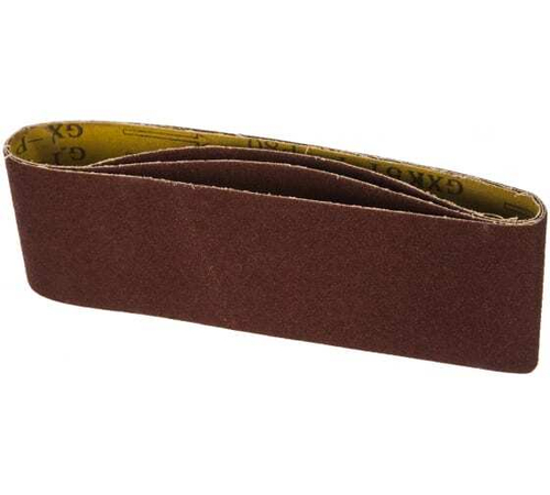 ЛЕНТА АБРАЗИВНАЯ MATRIX Р80, 75 Х 533 ММ, 3 ШТ 74283