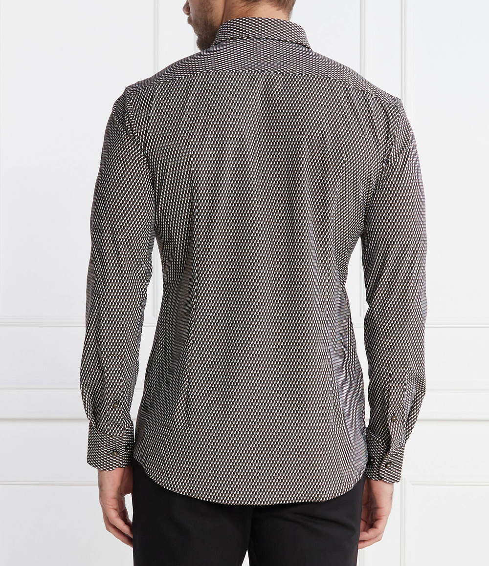 Рубашка P HANK s kent C BOSS BLACK - коричневый(50503091)