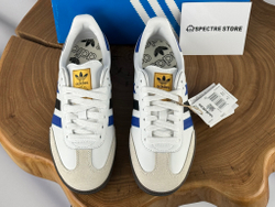 Samba White Active Blue