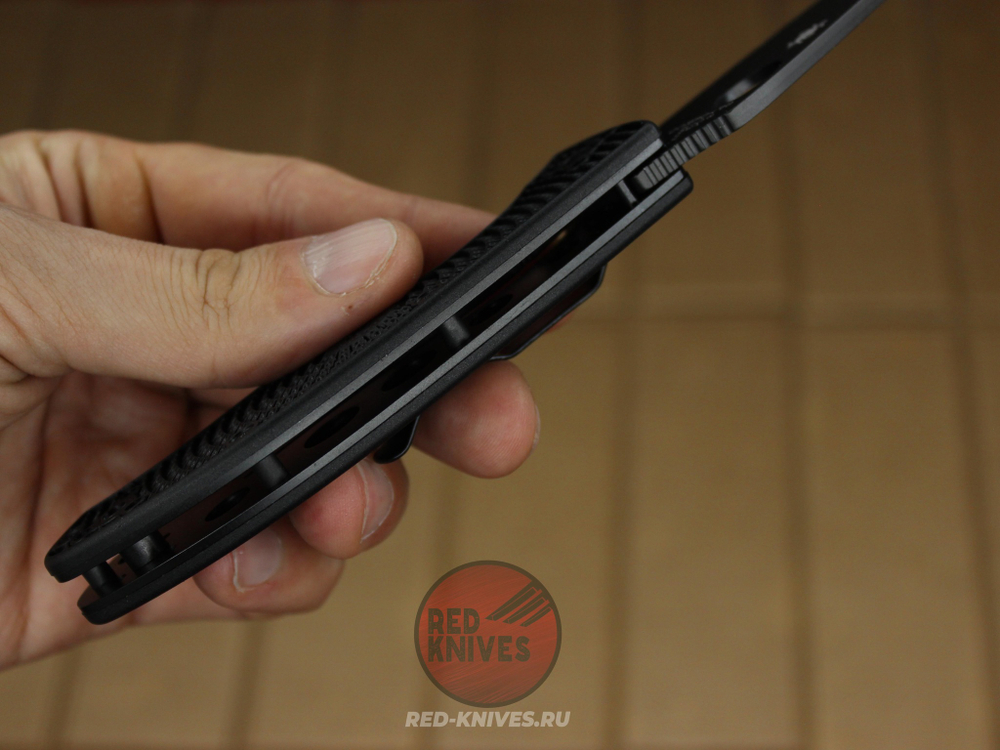 Нож Spyderco Tenacious LTW - черн. рук., черный клинок RK-416