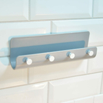 Планка с 4 крючками самоклеящаяся, 21,5*6,5*5см VETTA