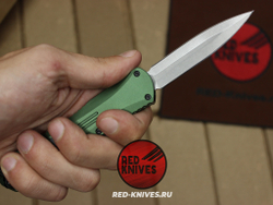 Heretic Knives Manticore-E D/E - зеленая рук, светлый клинок RK/Н107