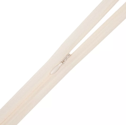 Молния н/р потайная  "Gamma"  / "BLITZ" , 20 см, №103 кремовый