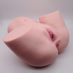 Мастурбатор реалистичный вагина и анус телесный 29 см