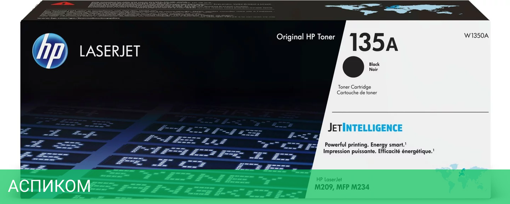 Тонер-картридж HP 135A черный (W1350A)