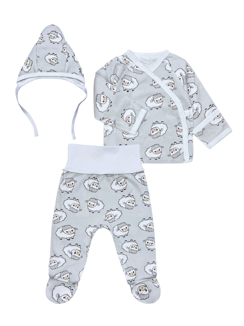 Комплект 3в1 Овечки (56;62)