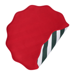 Салфетка под приборы trendy christmas зеленого цвета из коллекции new year essential, D40 см