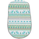 Матрац для санок. Сиденье (вязаный бирюзовый)