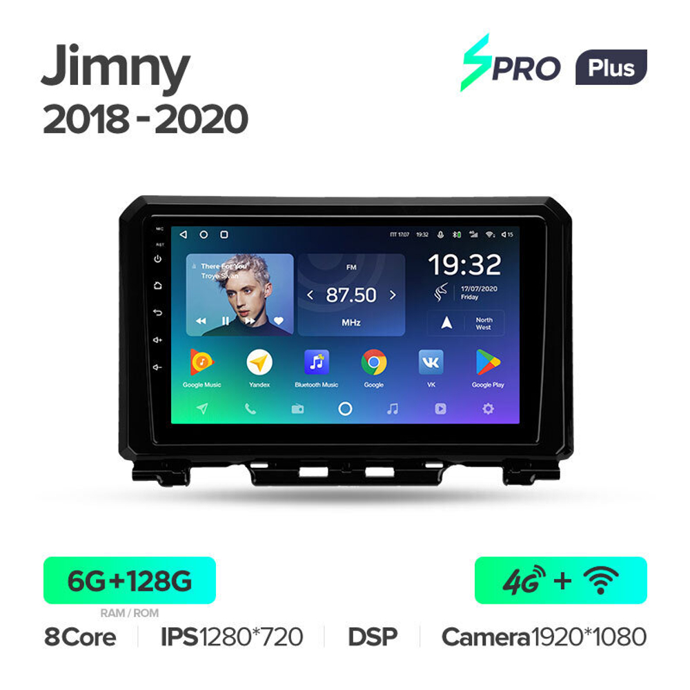 Teyes SPRO Plus 9" для Suzuki Jimny 2018-2020