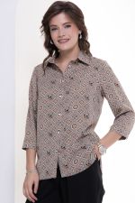 Рубашка Жаклин модная (оливка) Diolche