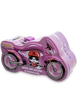 GAEM Art BX- 48/1 Металлическая копилка «Мотоцикл»