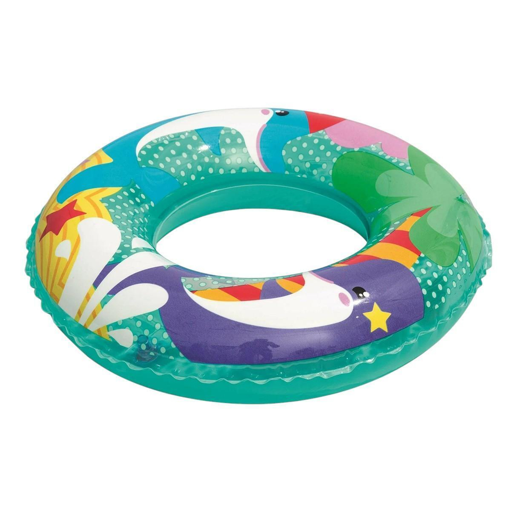 Круг для плаваниям МОРСКИЕ ОБИТАТЕЛИ Дельфин 51см (BESTWAY)