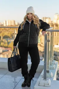 Костюм с мехом УК-1606-2 Fabrika