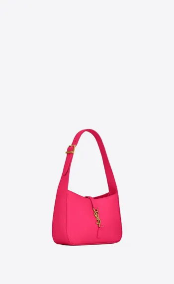 Сумка Saint Laurent Le 5 à 7 Hobo розовый