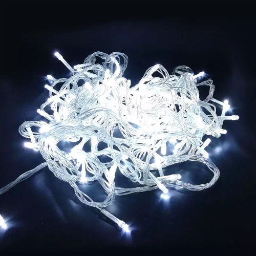 Гирлянда диод 10м б/к белая