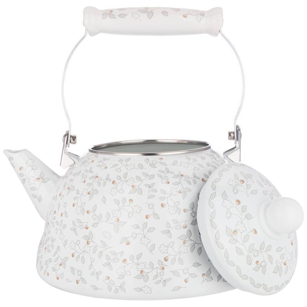 ЧАЙНИК AGNESS ЭМАЛИРОВАННЫЙ, СЕРИЯ "ВИВЬЕН" 3 Л