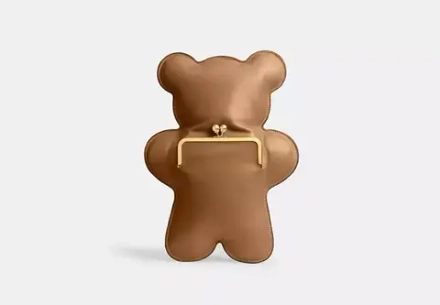 COACH Сумка Kisslock, коричневый