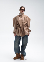 Куртка BAD GIRL MIDI Beige