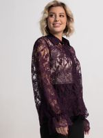Блуза Изысканная (фиолетовая) Б15244-45М LT Collection