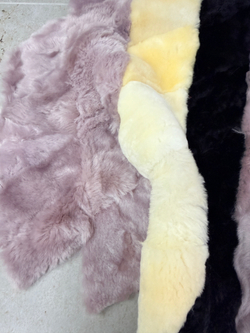 Меховой Коврик прикроватный накидка на кресло из овчины