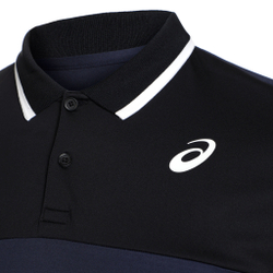 Мужское теннисное поло ASICS Court Polo Men - Dark Blue, Black