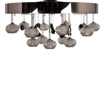 Люстра потолочная MANNE PL.7447-15+6(CR) d80