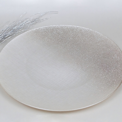 Тарелка 28см «Талисман» бежевая