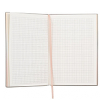 Ежедневник Basir, формат А5, материал-кожезаменитель, нюдовая обложка, 80 листов, размер 14,5*21 см