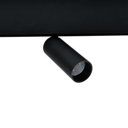 ULB-M60-12W-4000K-35 BLACK Светильник-прожектор светодиодный трековый. Для магнитного шинопровода. 900 Лм. Белый свет 4000К. Черный. ТМ Uniel