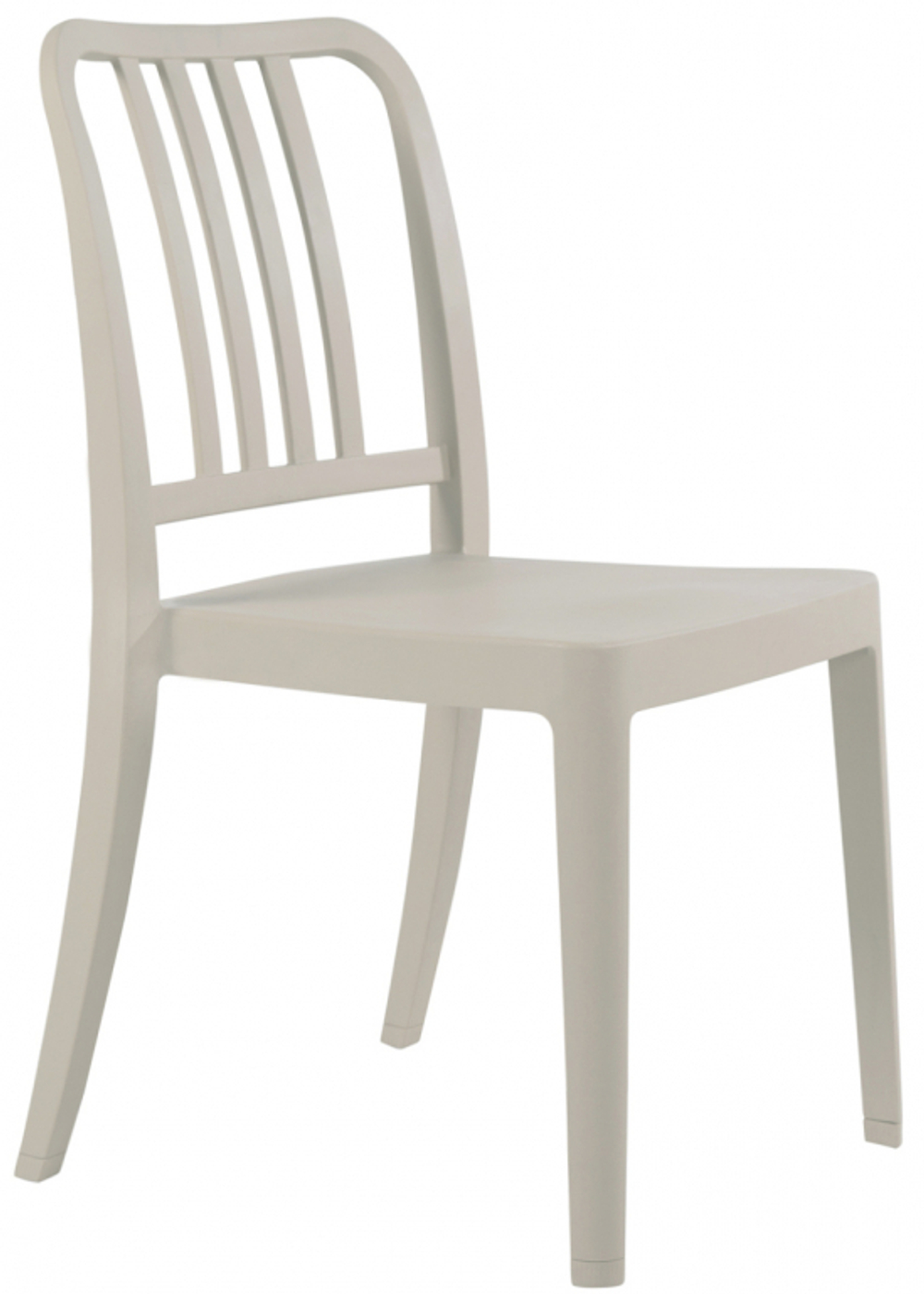 Стул пластиковый Papatya Varia-S, песочный