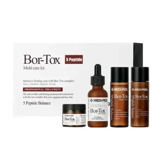 Набор средств с эффектом ботокса MEDI-PEEL Peptide Bor-Tox Multi Care Kit 30+30+30+50 мл