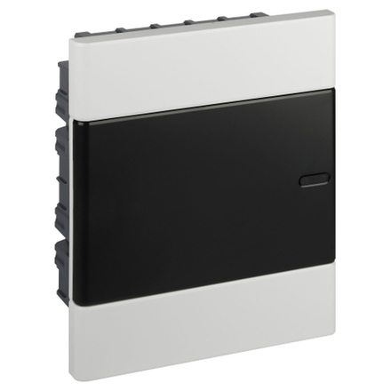 Корпус пластиковый встраиваемый ЭРА TREND ЩРВ-П-24 IP40 прозрачная крышка белый